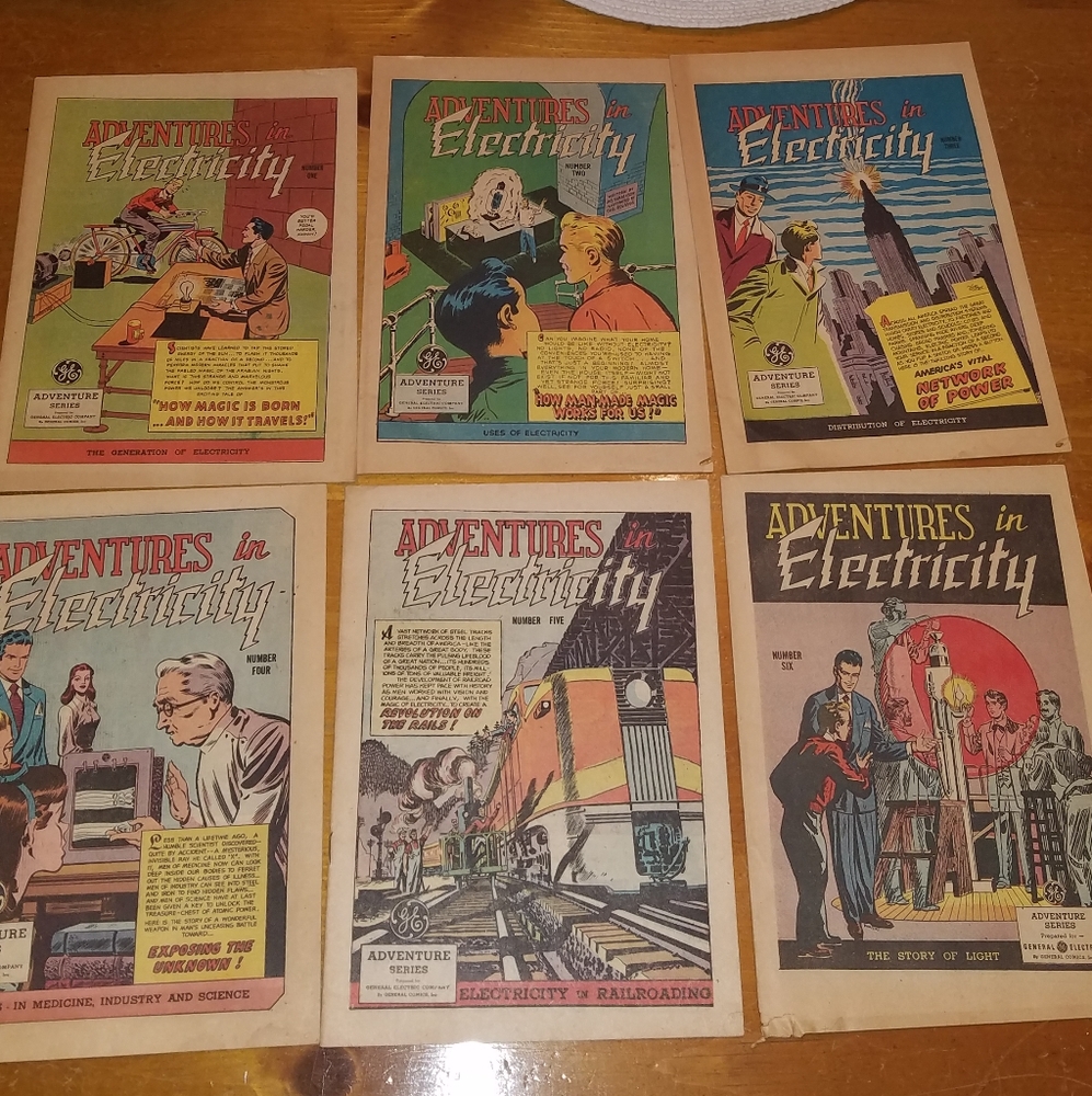 GE COMIC Books